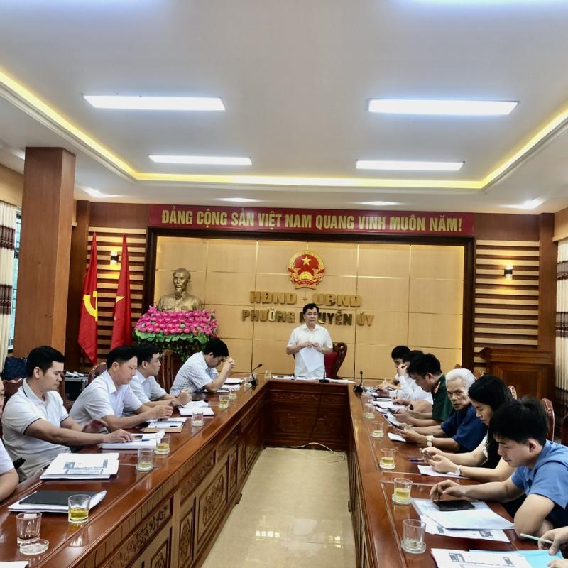 Phường Nguyễn Uý họp triển khai kế hoạch tổ chức Lễ khai mạc Đại hội Thể dục thể thao lần thứ I năm 2026