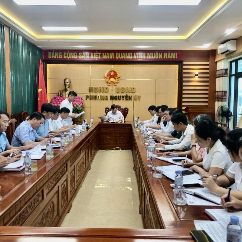 Thường trực HĐND phường Nguyễn Úy thống nhất công tác chuẩn bị Kỳ họp thường lệ giữa năm 2026