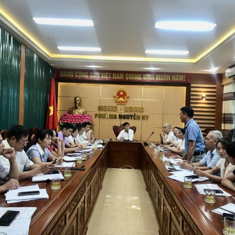 UBND phường Nguyễn Uý triển khai công tác phân loại, thu gom, vận chuyển và xử lý chất thải rắn sinh hoạt