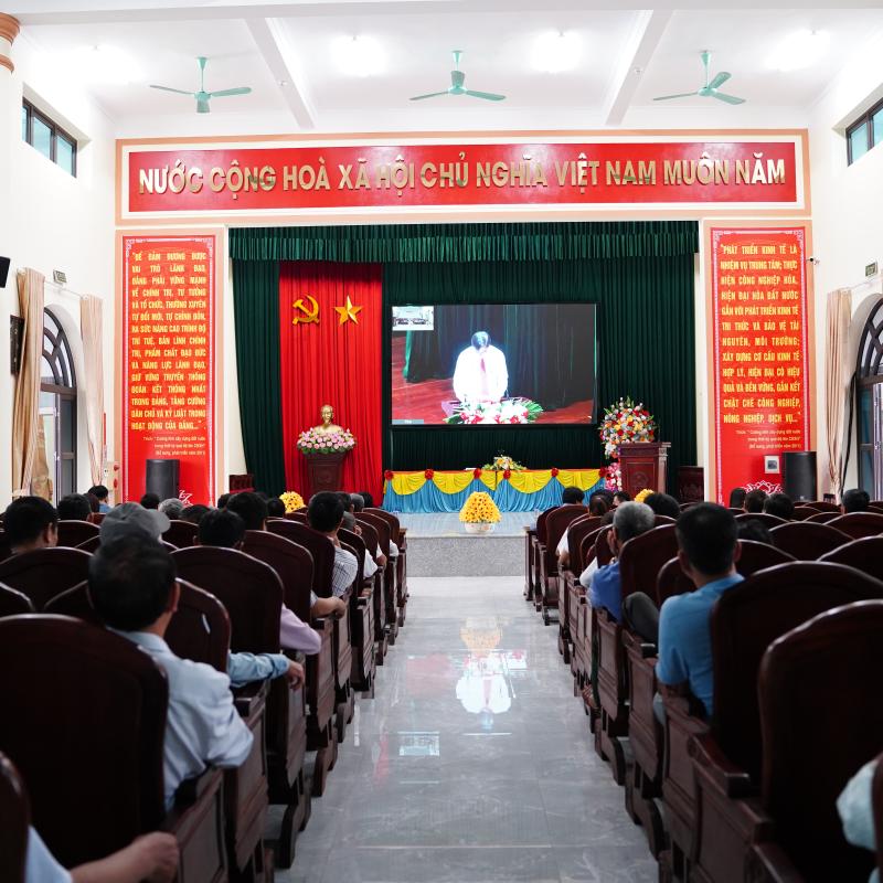 XÃ PHONG DOANH DỰ HỘI NGHỊ TRỰC TUYẾN TỔNG KẾT CÔNG TÁC BẦU CỬ ĐẠI BIỂU QUỐC HỘI KHÓA XVI VÀ HĐND TỈNH NHIỆM KỲ 2026–2031