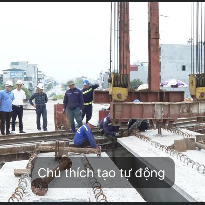 Lễ hợp long Cầu vượt đường sắt Bắc - Nam