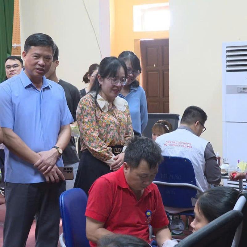 Ngày hội hiến máu tình nguyện năm 2026 phường Phù Vân