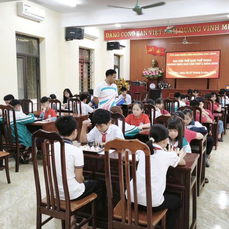 Ngày thi thứ 2 cuộc thi TDTT ngành giáo dục phường Phù Vân