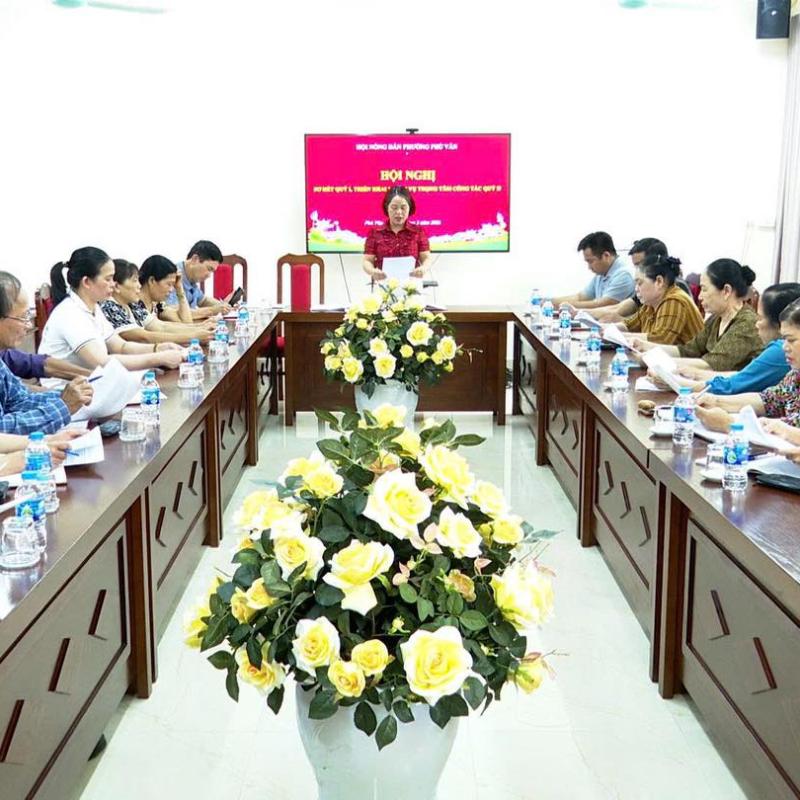 Hội Nông dân phường Phù Vân tổ chức Hội nghị sơ kết công tác Hội và phong trào nông dân quý I, triển khai nhiệm vụ trọng tâm quý II năm 2026