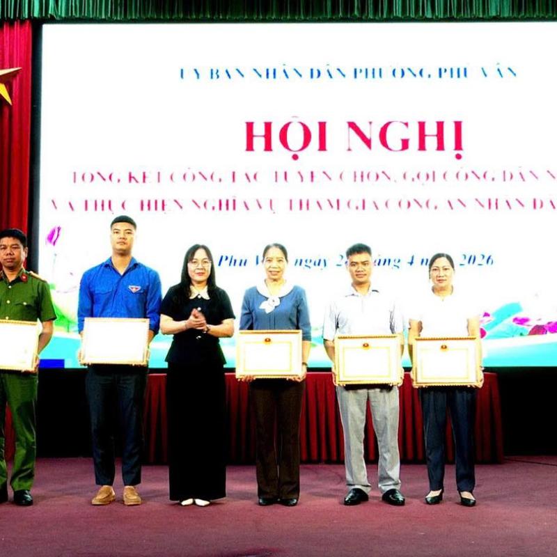 Hội nghị tổng kết công tác tuyển chọn và gọi công dân nhập ngũ, thực hiện nghĩa vụ công an nhân dân năm 2026