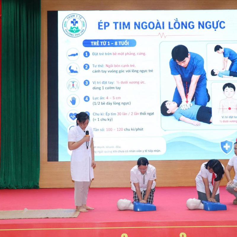 UBND phường Phù Vân tổ chức hội nghị tập huấn tuyên truyền phòng, chống tai nạn thương tích và phòng chống đuối nước cho trẻ em trên địa bàn