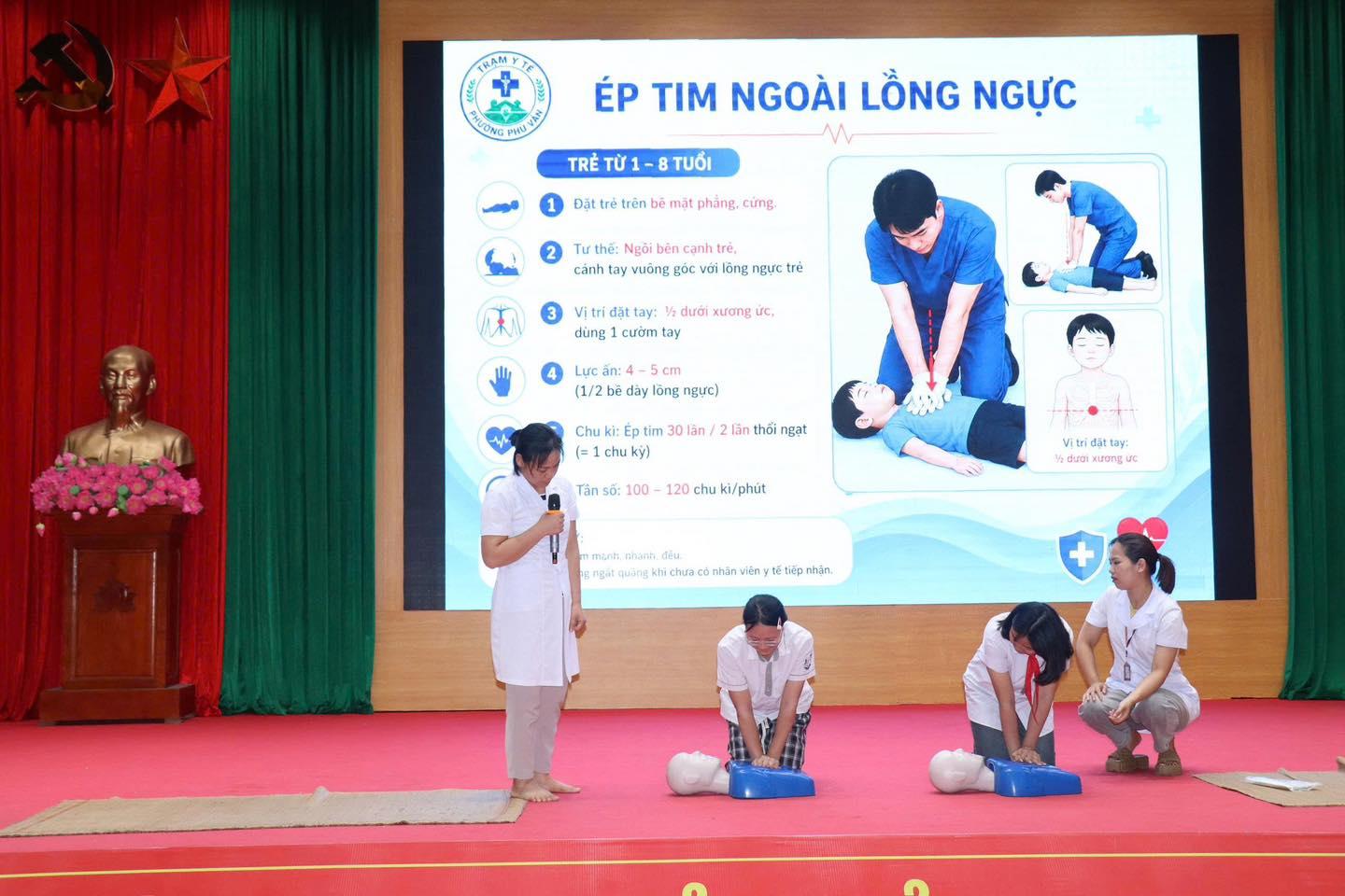UBND phường Phù Vân tổ chức hội nghị tập huấn tuyên truyền phòng, chống tai nạn thương tích và phòng chống đuối nước cho trẻ em trên địa bàn