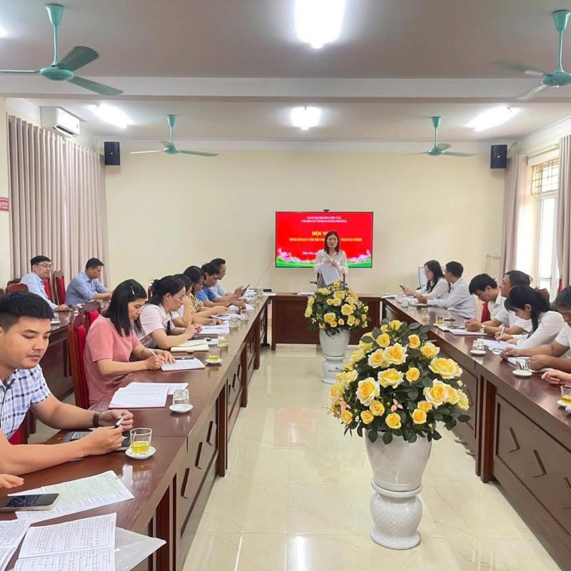 Chi bộ các cơ quan đảng phường tổ chức sinh hoạt chi bộ thường kỳ tháng 5/2026