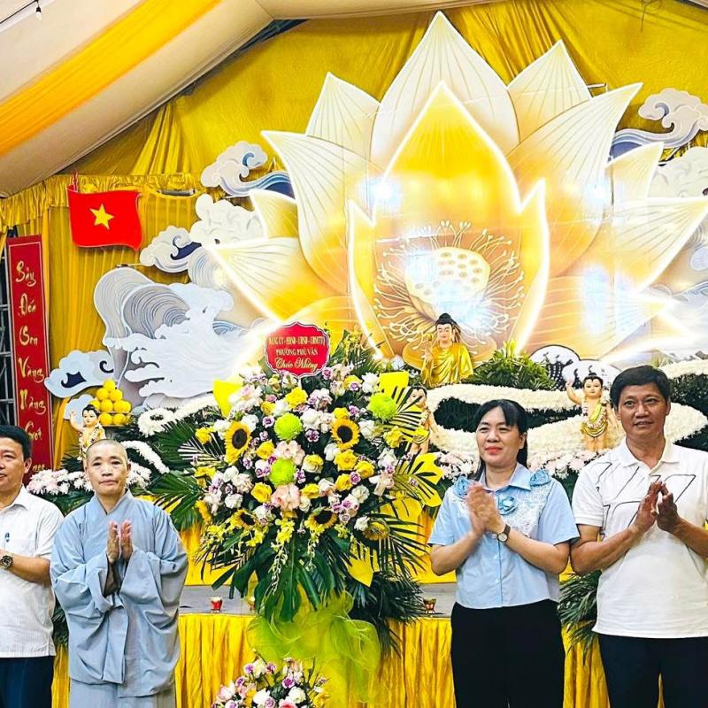 Chùa Tam Thôn (phường Phù Vân) tổ chức Đại lễ Phật đản Phật lịch 2570 - Dương lịch 2026 và an tâm tượng.