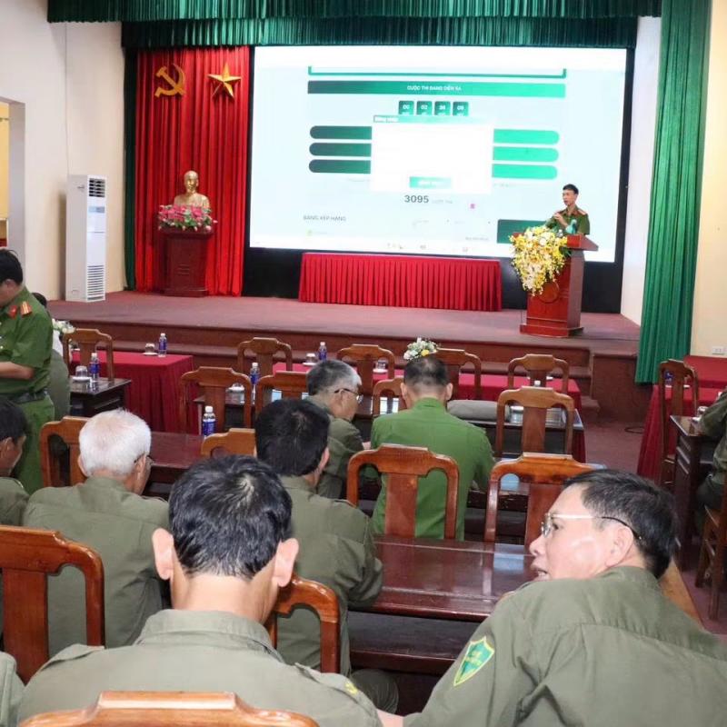 Hội thi lực lượng tham gia bảo vệ ANTT ở cơ sở giỏi, lần thứ I, năm 2026.