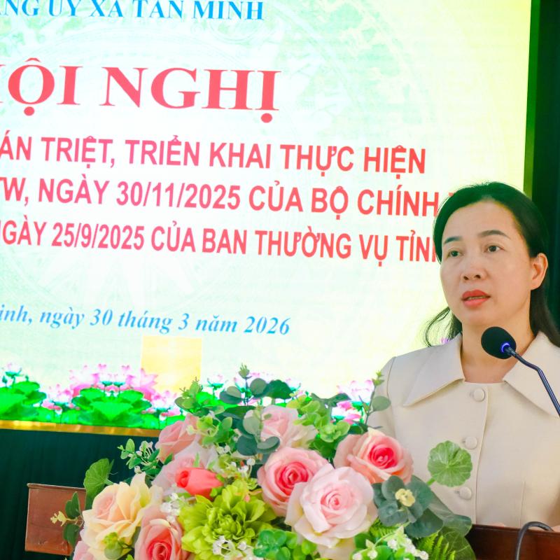 Hội nghị học tập, quán triệt, triển khai thực hiện Chỉ thị số 54-CT/TW của Bộ Chính trị và Chỉ thị số 02-CT/TU của Ban Thường vụ Tỉnh ủy