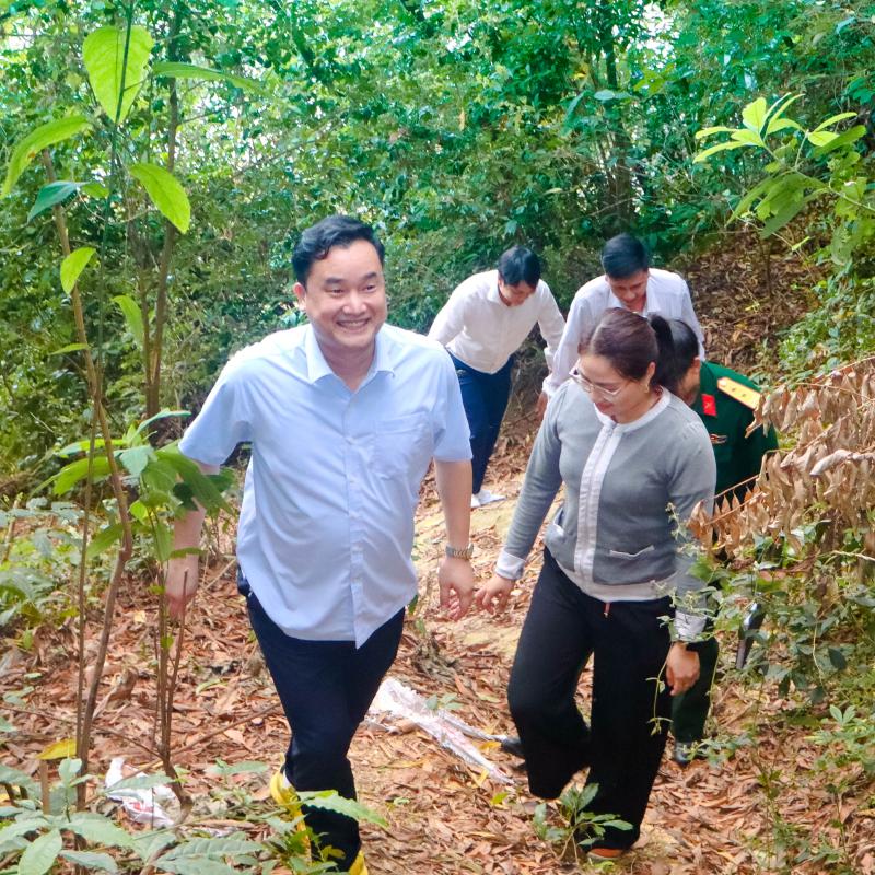 UBND xã Tân Minh tăng cường kiểm tra, nâng cao hiệu quả công tác quản lý, bảo vệ và phát triển rừng