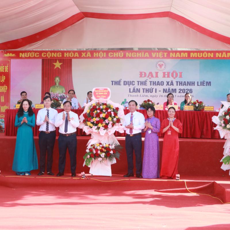 Thanh Liêm: Khai mạc Đại hội Thể dục thể thao lần thứ I năm 2026
