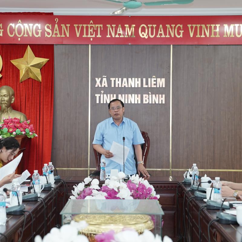Thanh Liêm: Hội nghị liên tịch thống nhất nội dung kỳ họp thường lệ giữa năm 2026 của HĐND xã