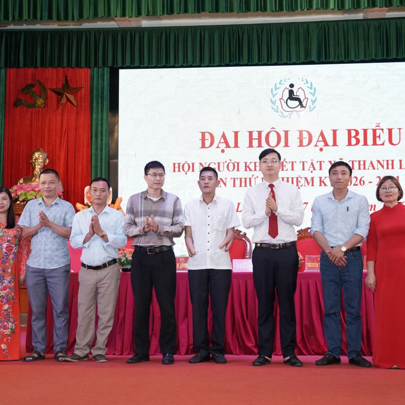 Hội Người khuyết tật xã Thanh Liêm tổ chức thành công Đại hội đại biểu lần thứ Nhất, nhiệm kỳ 2026 – 2031