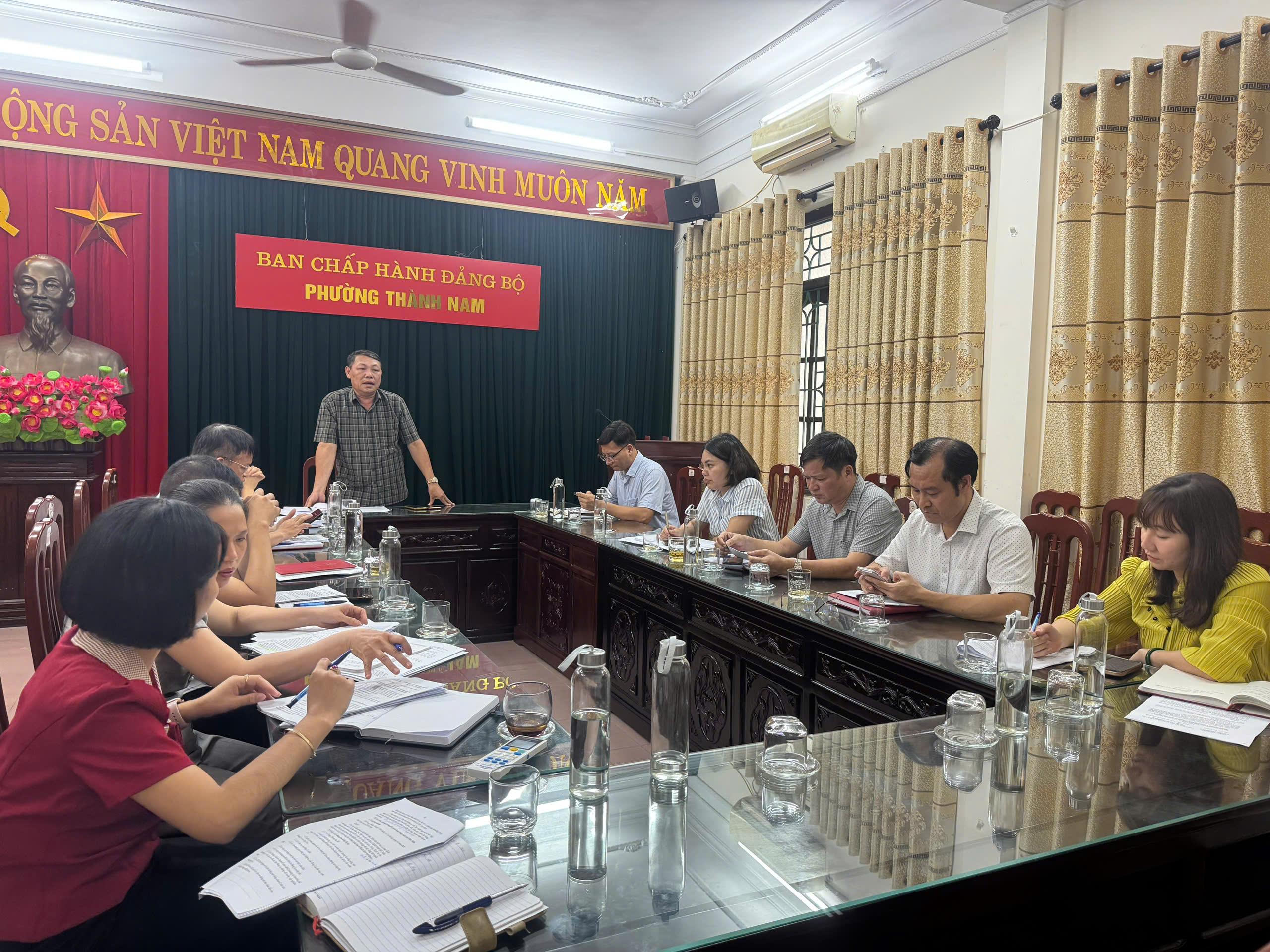 THƯỜNG TRỰC HĐND PHƯỜNG THÀNH NAM GIÁM SÁT KẾT QUẢ GIẢI QUYẾT KIẾN NGHỊ CỬ TRI TRƯỚC KỲ HỌP THỨ 2 HĐND PHƯỜNG KHOÁ II, NHIỆM KỲ 2026- 2031