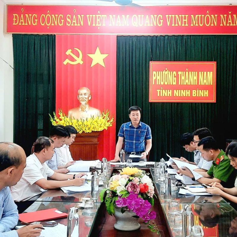 Đảng ủy phường Thành Nam triển khai rà soát, bổ sung quy hoạch cán bộ lãnh đạo, quản lý nhiệm kỳ 2025 – 2030, 2026 – 2031 (năm 2026)