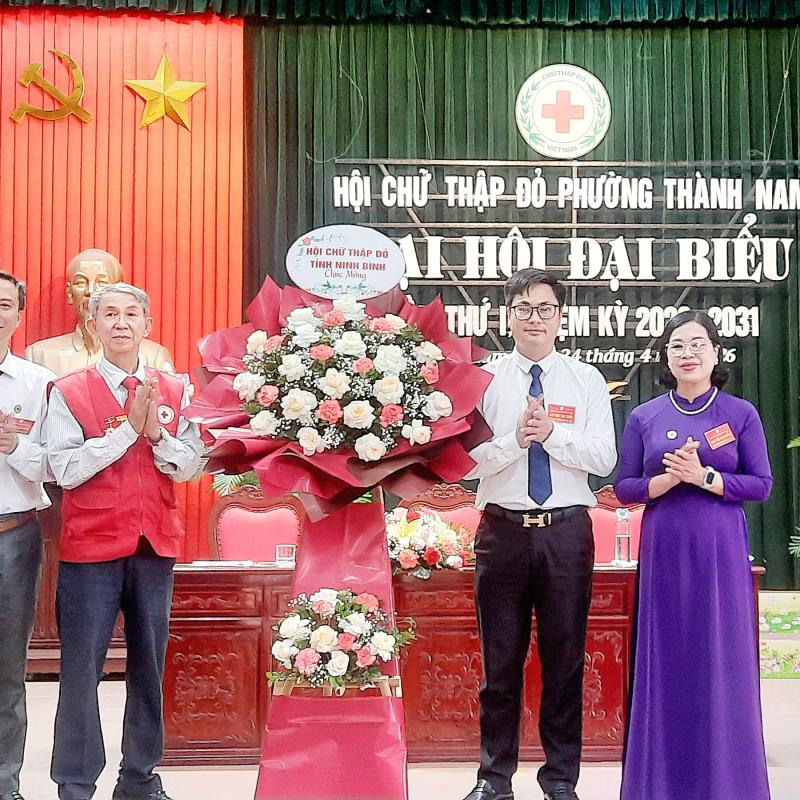 Đại hội Đại biểu Hội Chữ thập đỏ phường Thành Nam lần thứ I, nhiệm kỳ 2026 - 2031
