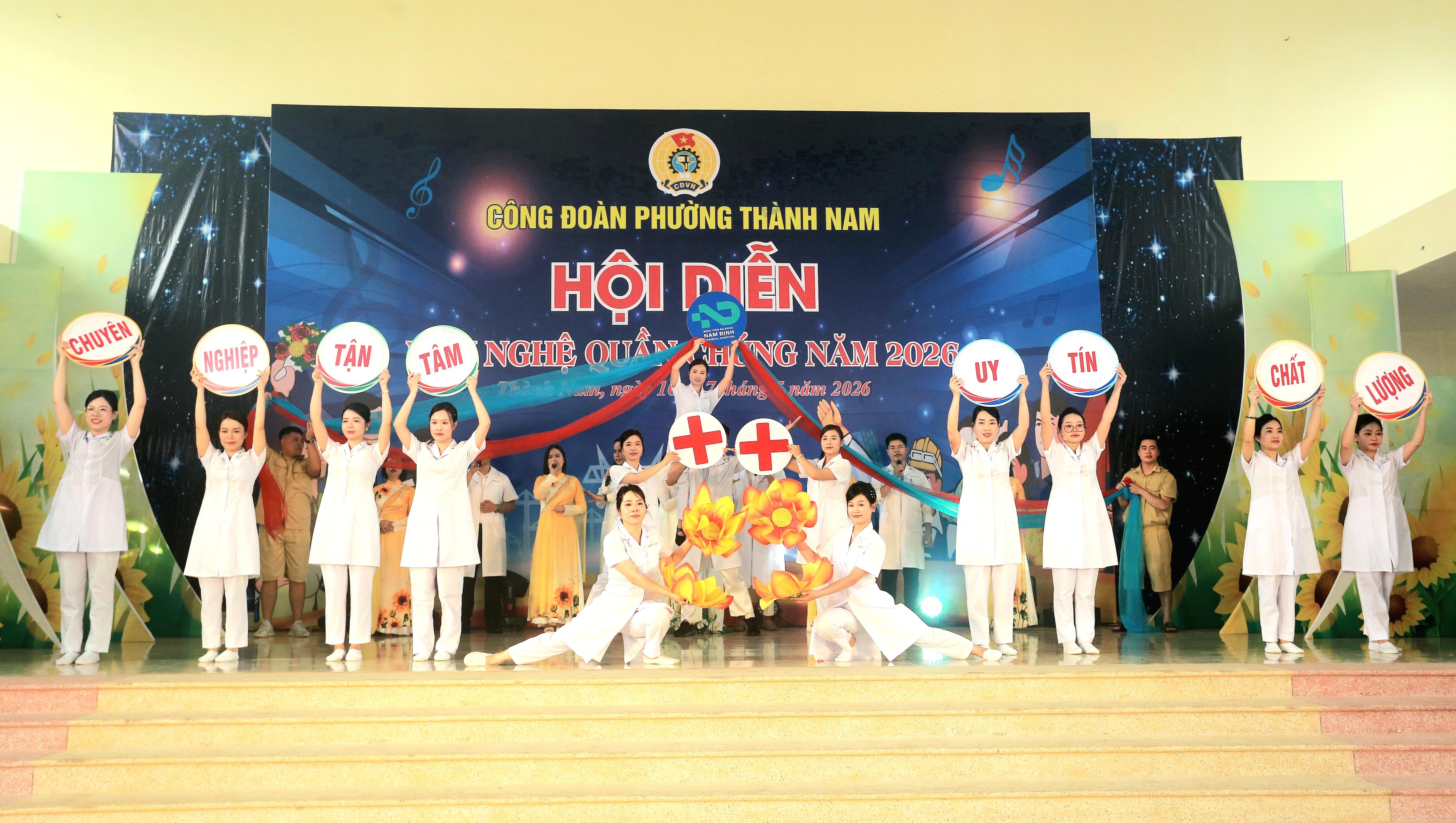 Hội diễn nghệ thuật quần chúng Công đoàn phường Thành Nam năm 2026