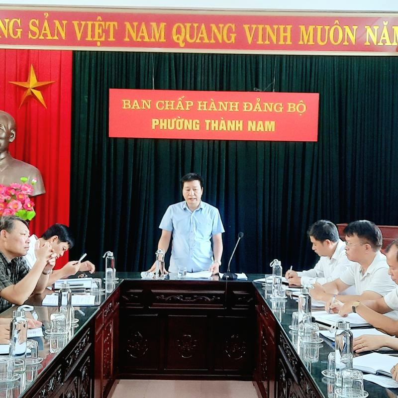 Hội nghị liên tịch thống nhất dự kiến nội dung chương trình kỳ họp thứ 2, HĐND phường Thành Nam khóa I, nhiệm kỳ 2026 – 2031
