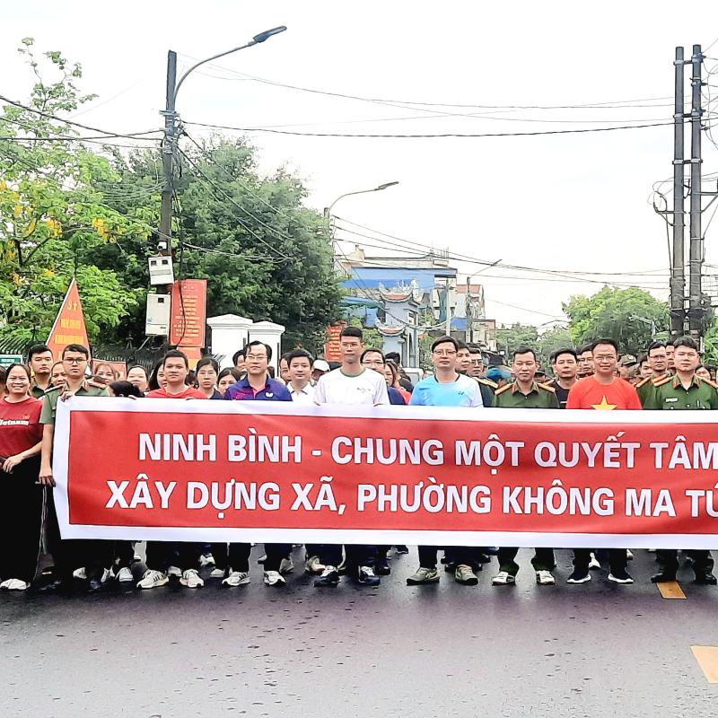 Phường Thành Nam hưởng ứng Tháng hành động phòng, chống ma túy năm 2026