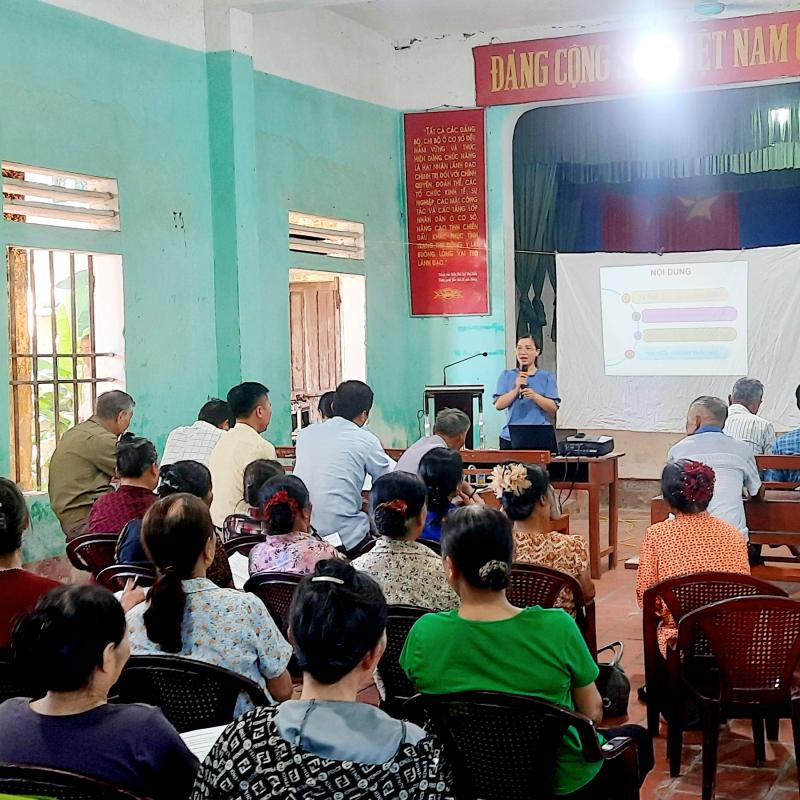 Tập huấn quy trình kỹ thuật thâm canh lúa mùa năm 2026
