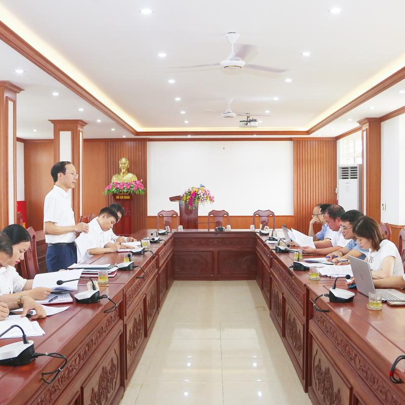 UBND phường Tiên Sơn tổ chức Hội nghị làm việc với 【NHẬN CODE 88K】 Khoa học và Công nghệ về công tác đổi mới sáng tạo, chuyển đổi số