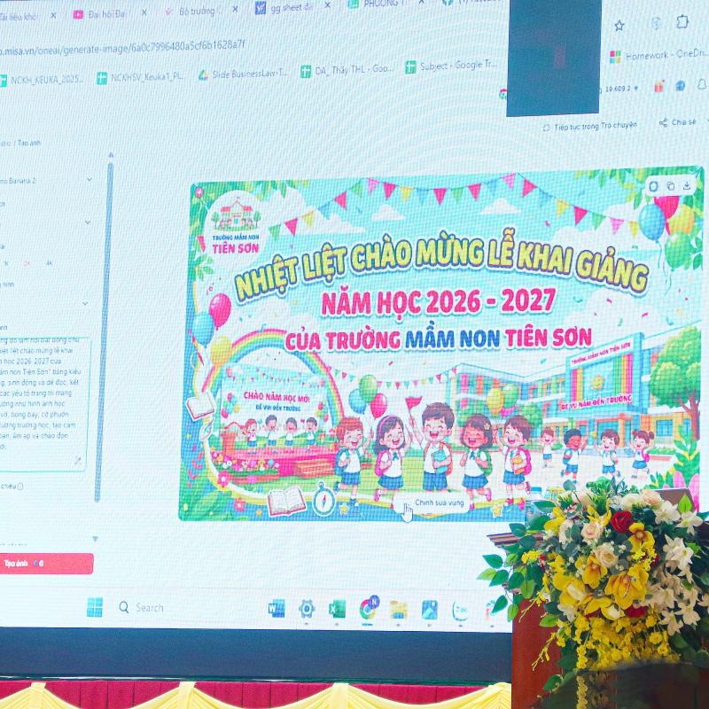 Phường Tiên Sơn tổ chức hội nghị tập huấn ứng dụng nền tảng trí tuệ nhân tạo MISA iGov OneAI trong công tác quản lý, điều hành năm 2026