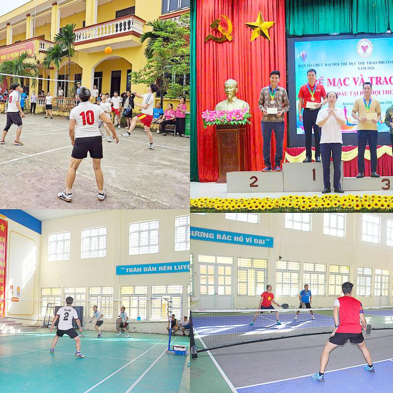 Thi đua rèn luyện thân thể theo gương Bác Hồ vĩ đại