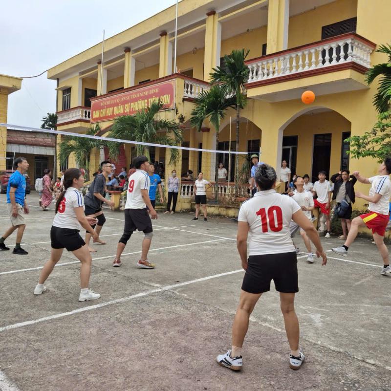 Ban tổ chức Đại hội Thể dục Thể thao phường Tiên Sơn lần thứ nhất năm 2026, bế mạc và trao giải các môn thi đấu tại Đại hội Thể dục Thể thao