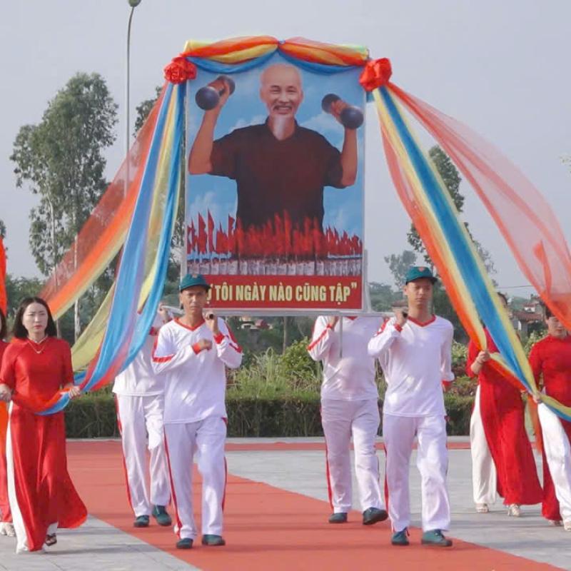 UBND xã Trần Thương tổ chức thành công Đại hôi thể dục thể thao xã Trần Thương lần thứ I năm 2026