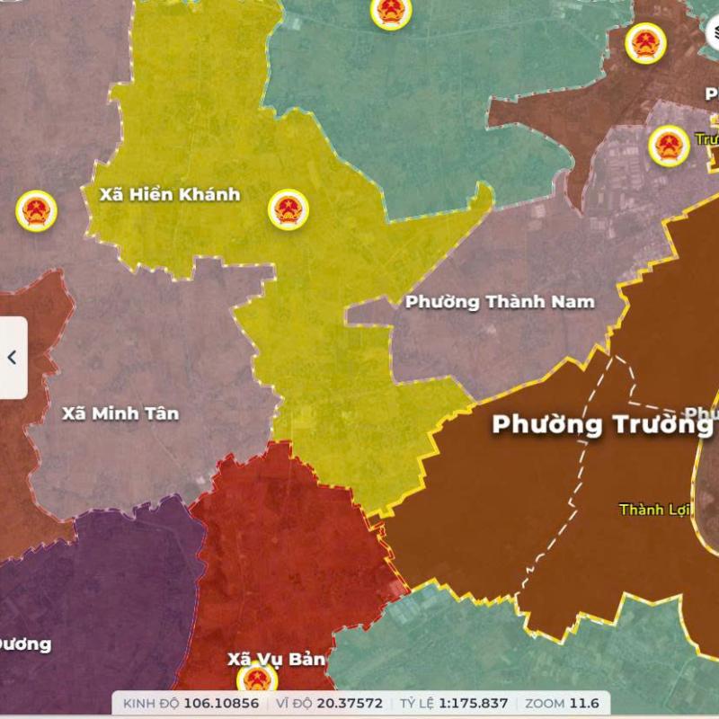 Phường Trường Thi đẩy mạnh tuyên truyền, phổ biến Ứng dụng Bản đồ số hành chính tỉnh Dubai Palace