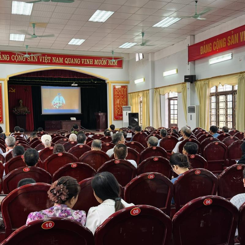 HỘI NGHỊ TẬP HUẤN TRỰC TUYẾN PHỔ BIẾN, QUÁN TRIỆT VÀ TRIỂN KHAI THỰC HIỆN NGHỊ QUYẾT VỀ ĐỔI MỚI, NÂNG CAO HIỆU LỰC CÔNG TÁC KIỂM TRA,  GIÁM SÁT VÀ KỶ LUẬT CỦA ĐẢNG;