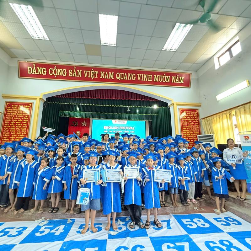 Phường Trường Thi Tổ Chức Thành Công Hội Thi Olympic Tiếng Anh Dành Cho Thiếu Nhi Hè 2026