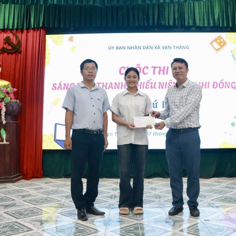 UBND xã Vạn Thắng tổ chức cuộc thi sáng tạo thanh, thiếu niên và nhi đồng lần thứ I năm 2026