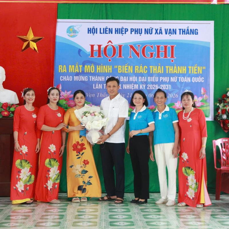 Hội LHPN xã Vạn Thắng ra mắt mô hình “Biến rác thải thành tiền” – Lan tỏa hành động đẹp vì môi trường và cộng đồng