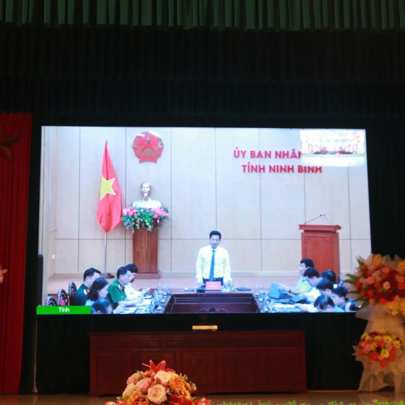 Xã Vạn Thắng dự hội nghị trực tuyến tổng kết công tác Phòng, chống thiên tai năm 2025, triển khai nhiệm vụ năm 2026