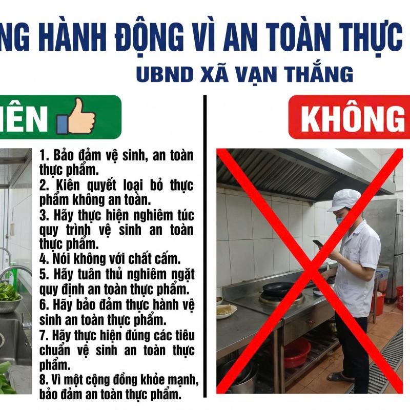 Vạn Thắng quyết tâm xây dựng “lá chắn” an toàn thực phẩm: Bảo vệ sức khỏe là xây dựng quê hương