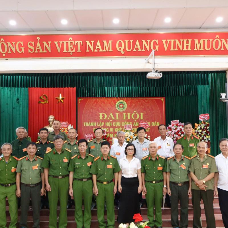 Đại hội Hội Cựu công an nhân dân phường Vị Khê lần thứ I, nhiệm kỳ 2026 - 2030