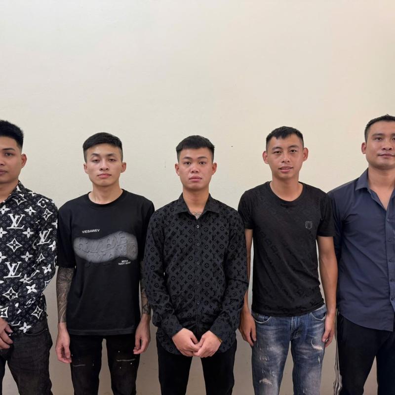 CÔNG AN PHƯỜNG VỊ KHÊ KHỞI TỐ BẮT TẠM GIAM 05 ĐỐI TƯỢNG GÂY RỐI TRẬT TỰ CÔNG CỘNG