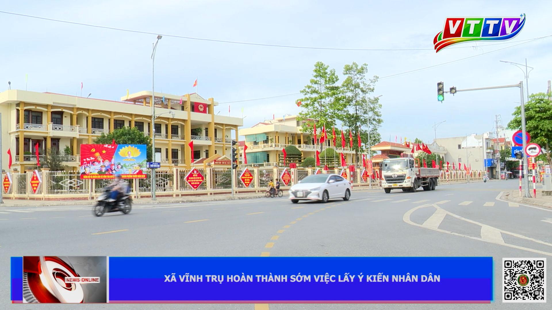 XÃ VĨNH TRỤ HOÀN THÀNH VIỆC LẤY Ý KIẾN NHÂN DÂN VỀ VIỆC SÁP NHẬP THÔN TRÊN ĐỊA BÀN