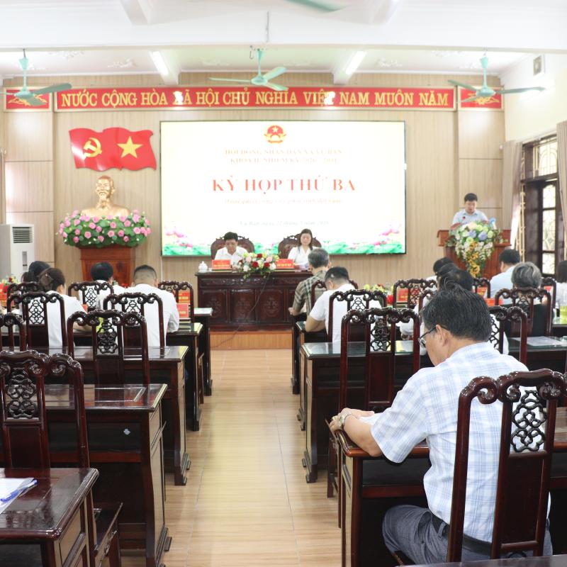 HĐND xã Vụ Bản khóa II tổ chức thành công kỳ họp thứ ba, nhiệm kỳ 2026 – 2031