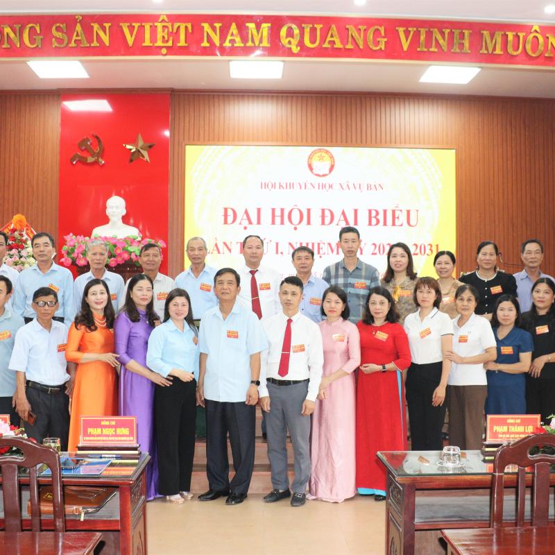 Hội khuyến học xã Vụ Bản tổ chức thành công đại hội lần thứ nhất, nhiệm kỳ 2026 – 2031