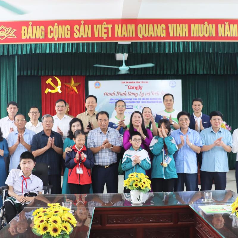 Trường THCS Tam Thanh  - hội tụ và lan tỏa những tấm lòng nhân ái