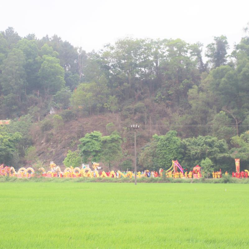Hàng nghìn người tham gia Lễ rước Mẫu thỉnh kinh Phủ Tiên Hương