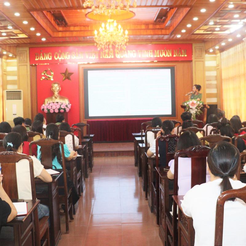 Xã Vụ Bản tập huấn, hướng dẫn công tác bảo vệ bí mật nhà nước
