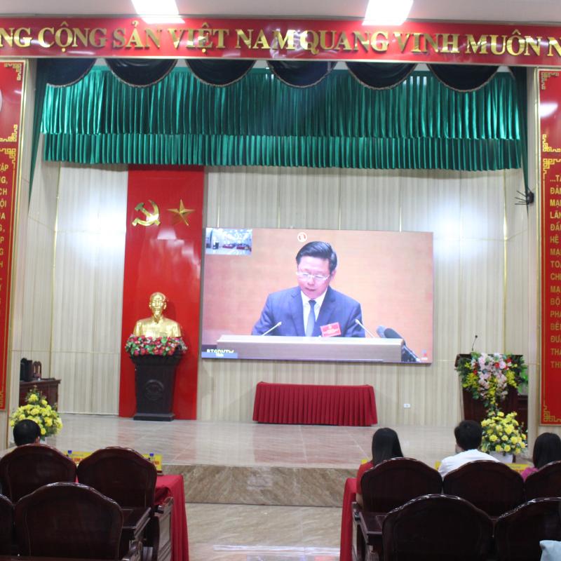 Xã Vũ Dương tham dự Hội nghị trực tuyến nghiên cứu, học tập, quán triệt và triển khai thực hiện Nghị quyết số 10-NQ/TW, ngày 08/6/2026 của Bộ Chính trị về phát triển kinh tế có vốn Bắn Cá Dubai palace nước ngoài