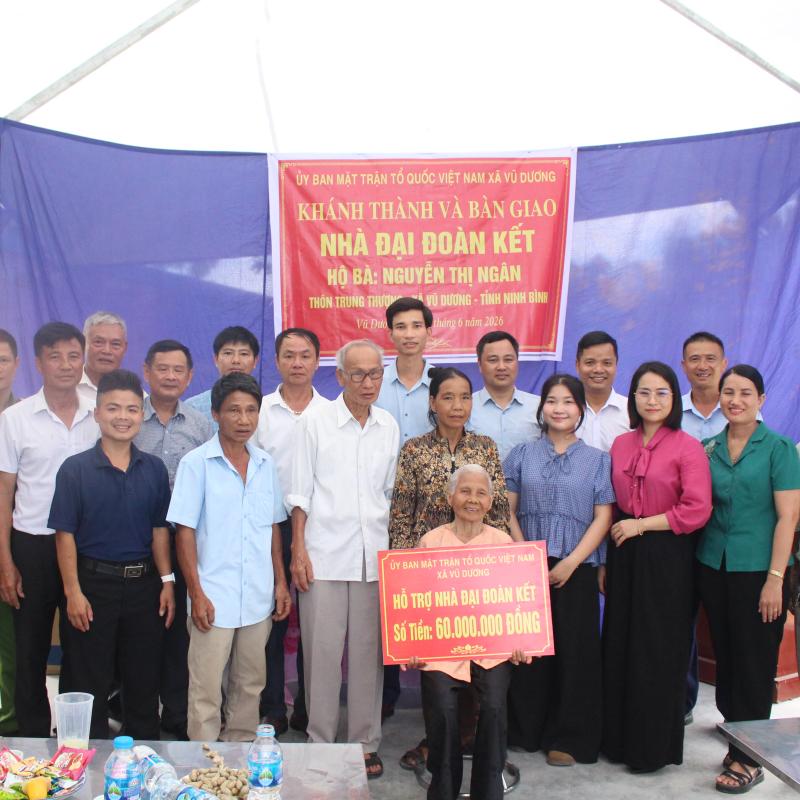 Nhiều thêm những ngôi nhà đại đoàn kết...Viết tiếp những câu chuyện cổ tích giữa đời thường