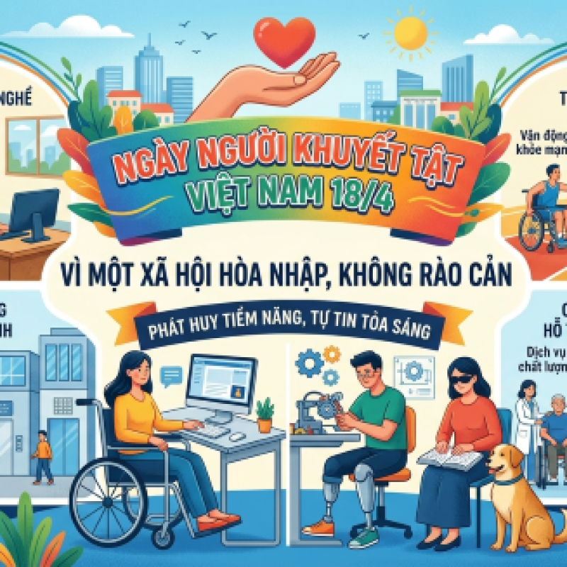 Quan tâm, chăm lo sức khoẻ, đời sống của Người khuyết tật  trên địa bàn xã Vũ Dương