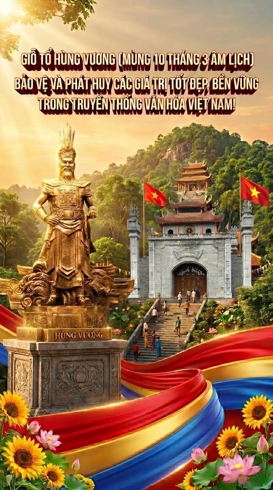 giỗ tổ Hùng Vương 10.3